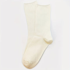 Solid Mid Tube Socks Women's Stockings