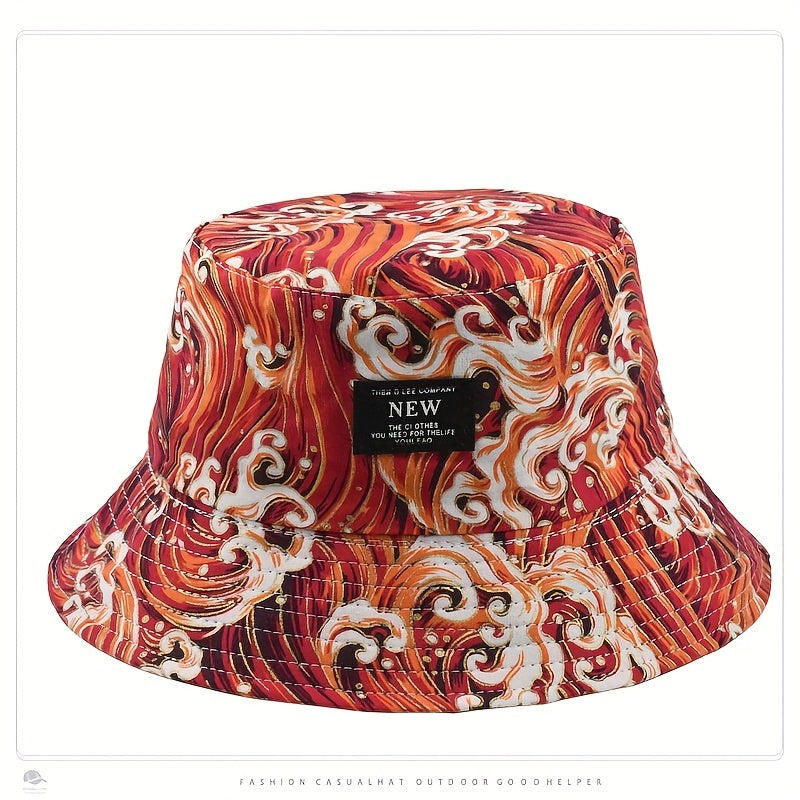 Double Sided Foldable Fisherman Hat Outdoor Sun Visor