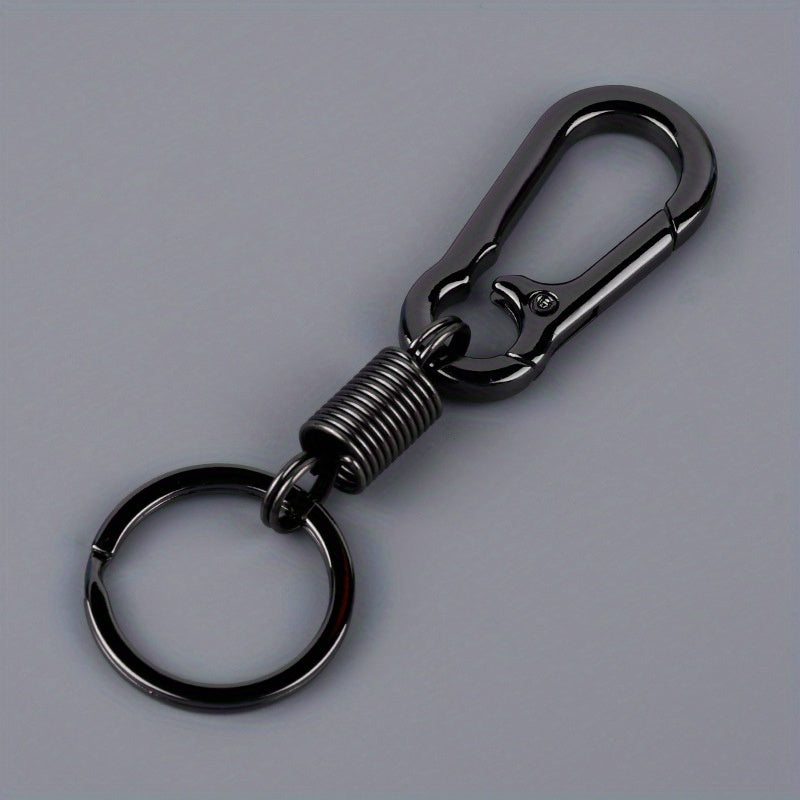 Spring Key Chain Waist Belt Clip Anti Lost Retractable Key Rings