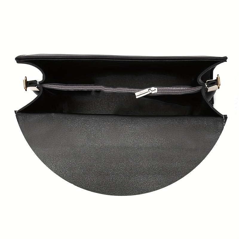 Casual PU Leather Crossbody Bag Women's Shoulder Bag