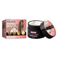 50g Coconut Bomb Hair Mask Repairs Dry & Damaged Hair, Makes Hair Smooth