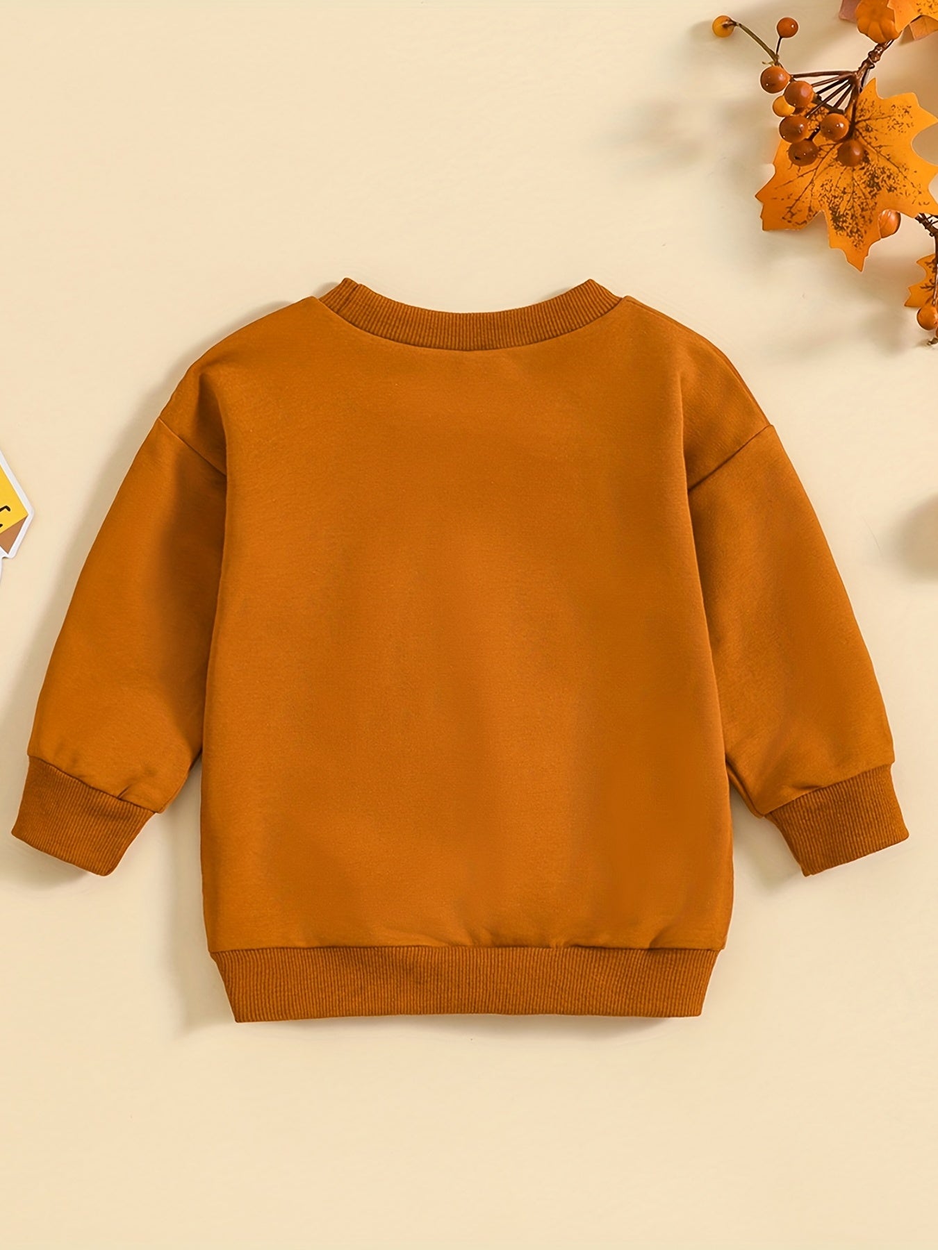 Halloween Letter Print Long Sleeve Sports Sweatshirt for Toddlers