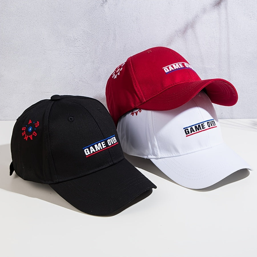 Sunscreen Baseball Hat Men's Embroidered Sunshade Cap