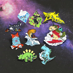 Cartoon Animal Brooch for Kids