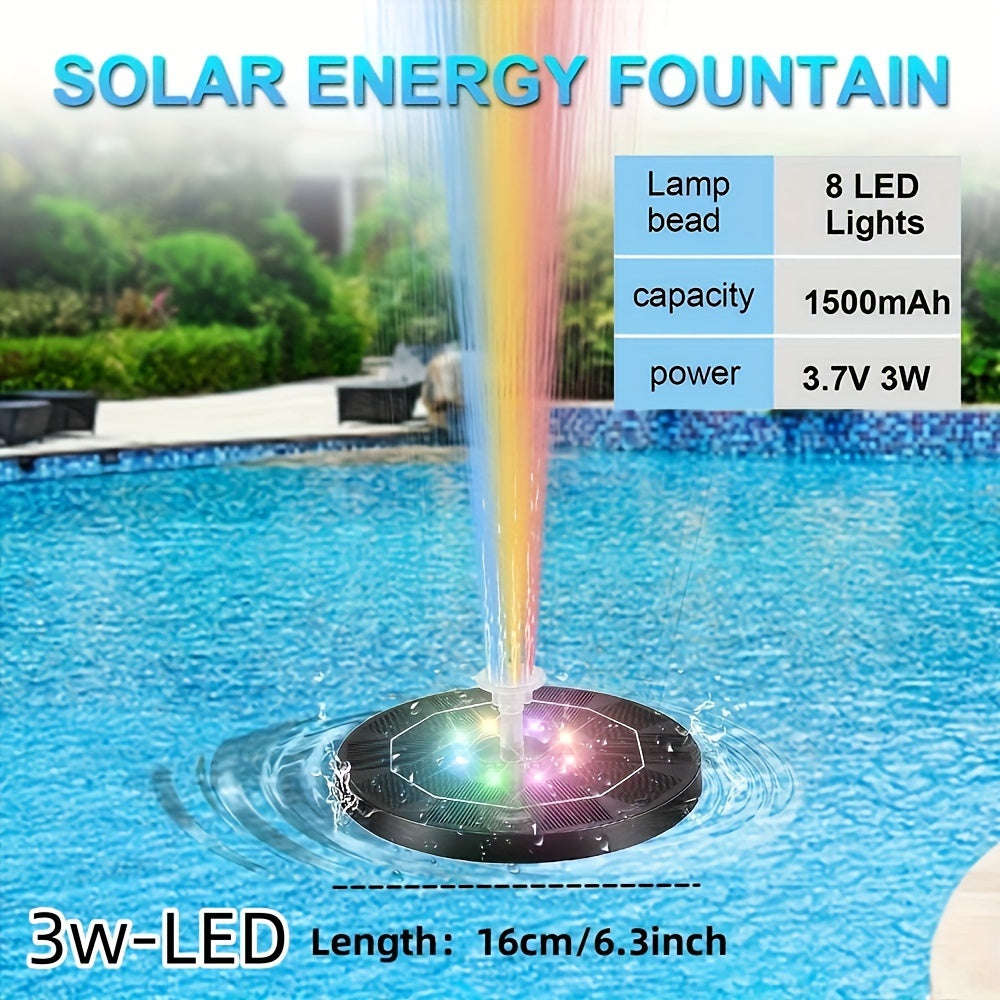 3W LED Solar Bird Bath Fountains CP31 2410