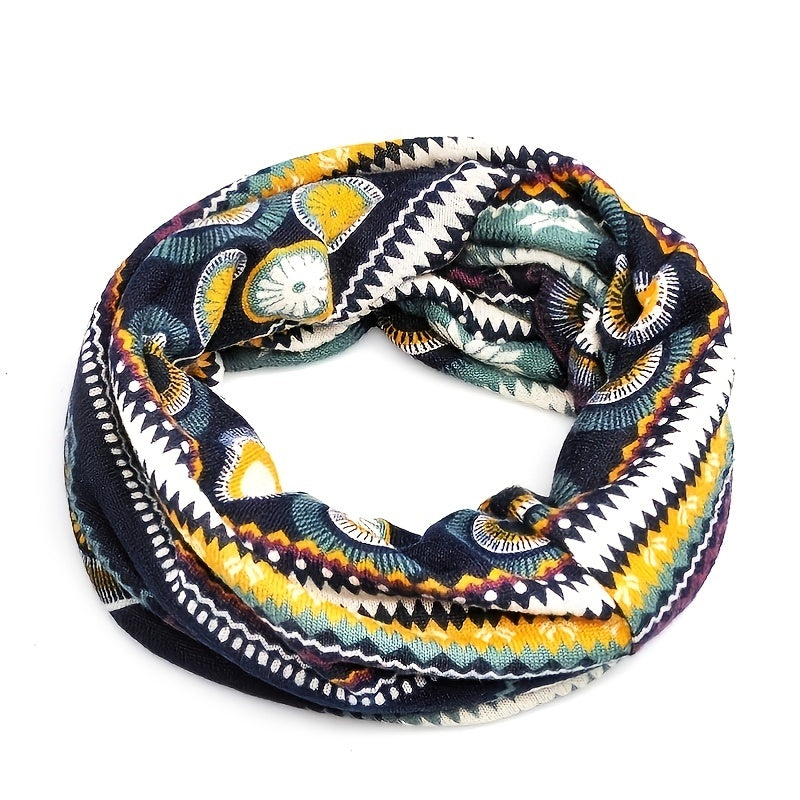 Ethnic Style Beanies Pullover Hat Winter Cap Casual Skull Hat