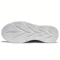 Men's Breathable Lace Up Knitted Blade Sneakers