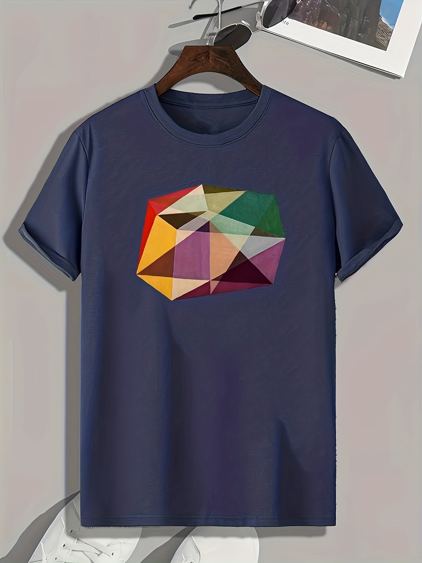 Art Pattern Print Men's Comfy Sports T-shirt Graphic Tee