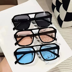 Men's Classic Business Sunglasses Square Outdoor Cycling Fishing Glasses