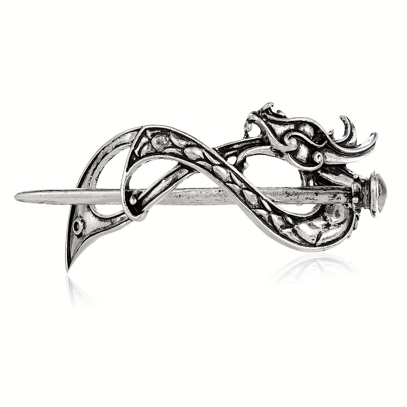 Dragon Hair Slide With Stick Vintage Headwear Accessory