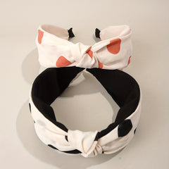 Mesh Hairband Cloth Headband Wide Brim Headdress 2pcs Set