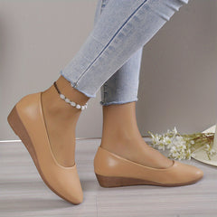 Women's Pointed Toe Soft Sole Slip On Casual Flats