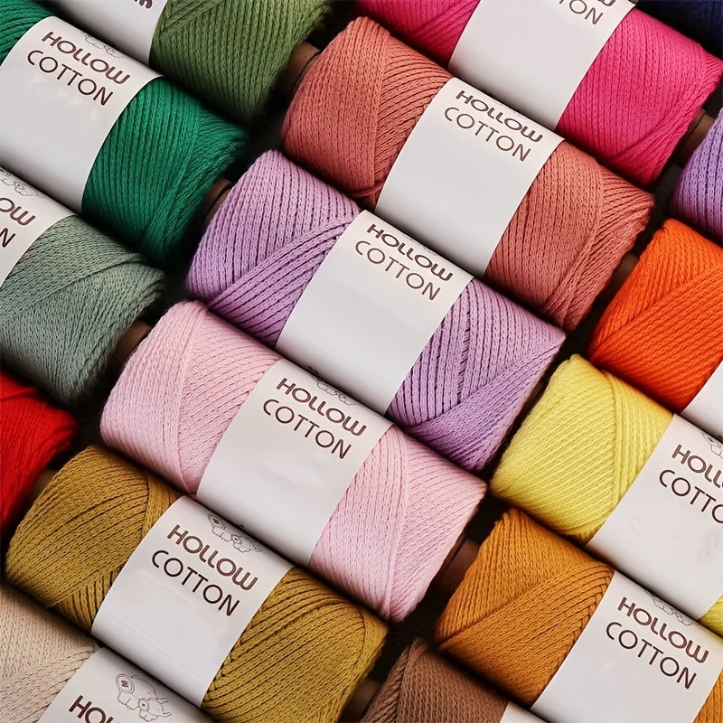 150g Solid Cotton Yarn for Crocheting & Knitting