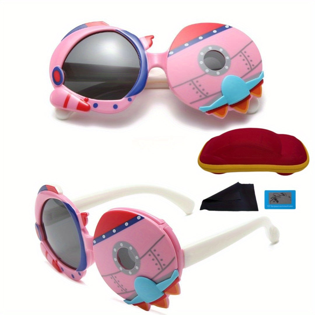 Creative Rocket Polarized UV400 Sunglasses for Boys and Girls