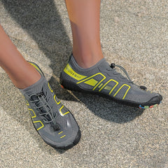 Men's Bare Water Shoes Adjustable Buckle Breathable Quick Dry Non Slip