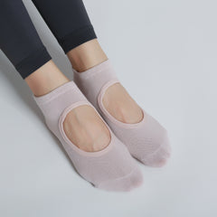 Comfy Non Slip Round Toe Yoga Socks