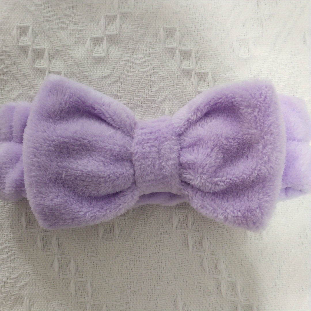 Plush Soft Headband Cross Kont Hairband Elastic Hair Band For Women