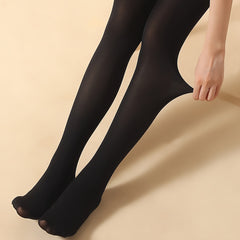 2 Pairs Elastic Tights High Waist Slim Pantyhose Women's Stockings