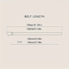 Men's Auto Buckle PU Leather Belt, Holiday Birthday