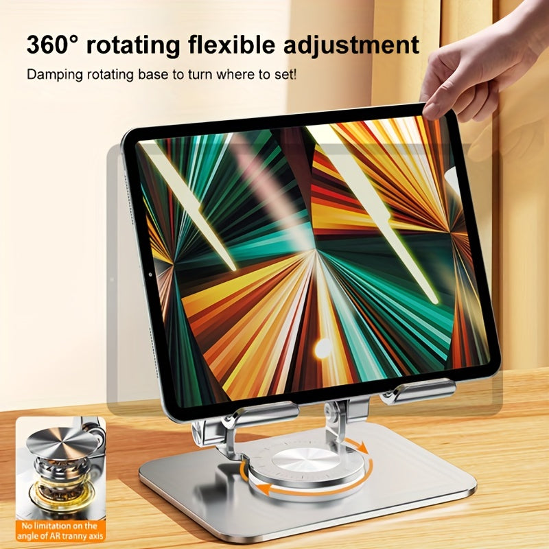 360&deg; Rotation Tablet Phone Stand Adjustable Height Anti Slip Stand