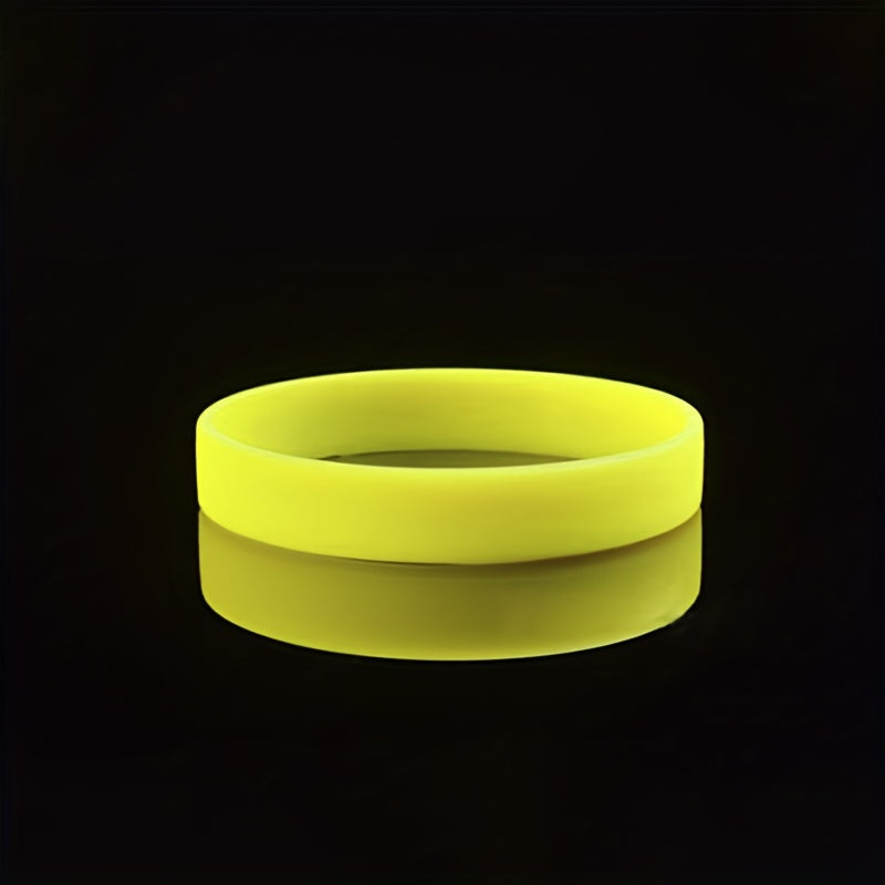 Silicone Sports Basketball Luminous Bracelet Wristband