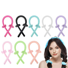 Heatless Curling Rod Sponge Headband Air Wave Sponge No Heat Curlers Women