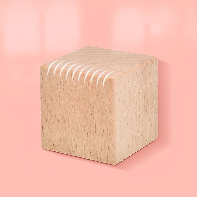 Kids' Geometric Toy Math Teaching Tools Shape Blocks Wooden Building Blocks