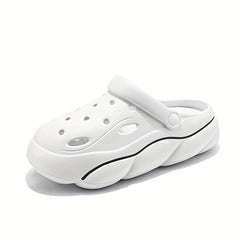 Women's Hollow Out Clogs Breathable Slip On Platform Garden Shoes