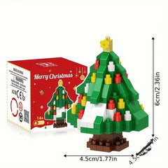 Christmas Building Block Toy Set - Birthday Xmas Gift
