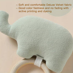 Baby Teether Wooden Molar Ring Elephant Towel Teddy Plush Doll & More