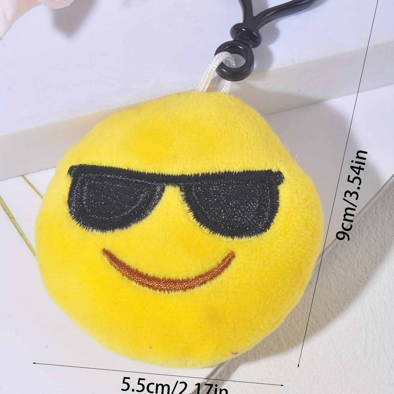 Fuzzy Toy Keychain Fluffy Key Ring Purse Bag Backpack Ornament