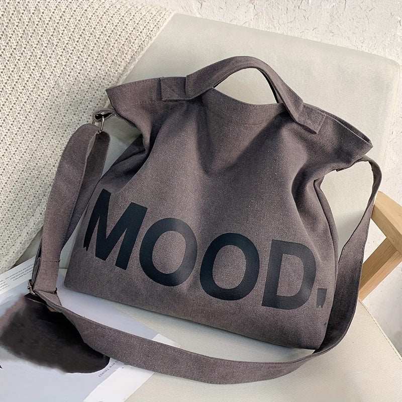 Large Canvas Handbag for Work & Office