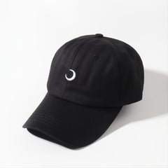 Moon Embroidery Baseball Cap Valentine