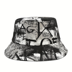 Tie Dye Graffiti Bucket Hat Basin Hat Sun Hat Male