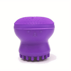 Silicone Exfoliating Facial Scrubber Brush Octopus Shape