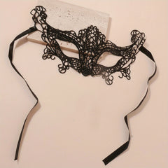 Lace Pop Prom Mask Punk Style Face Accessories