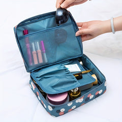 Waterproof Travel Toiletry Bag Large Zipper Makeup Organizer