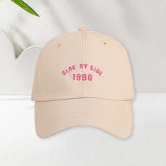 Embroidered SLDE BY SLDE 1990 Baseball Cap