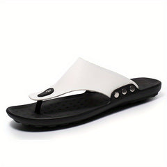 Men's Summer Rome Flip Flop Beach Sandals Comfortable T Strap Open Toe Slipper