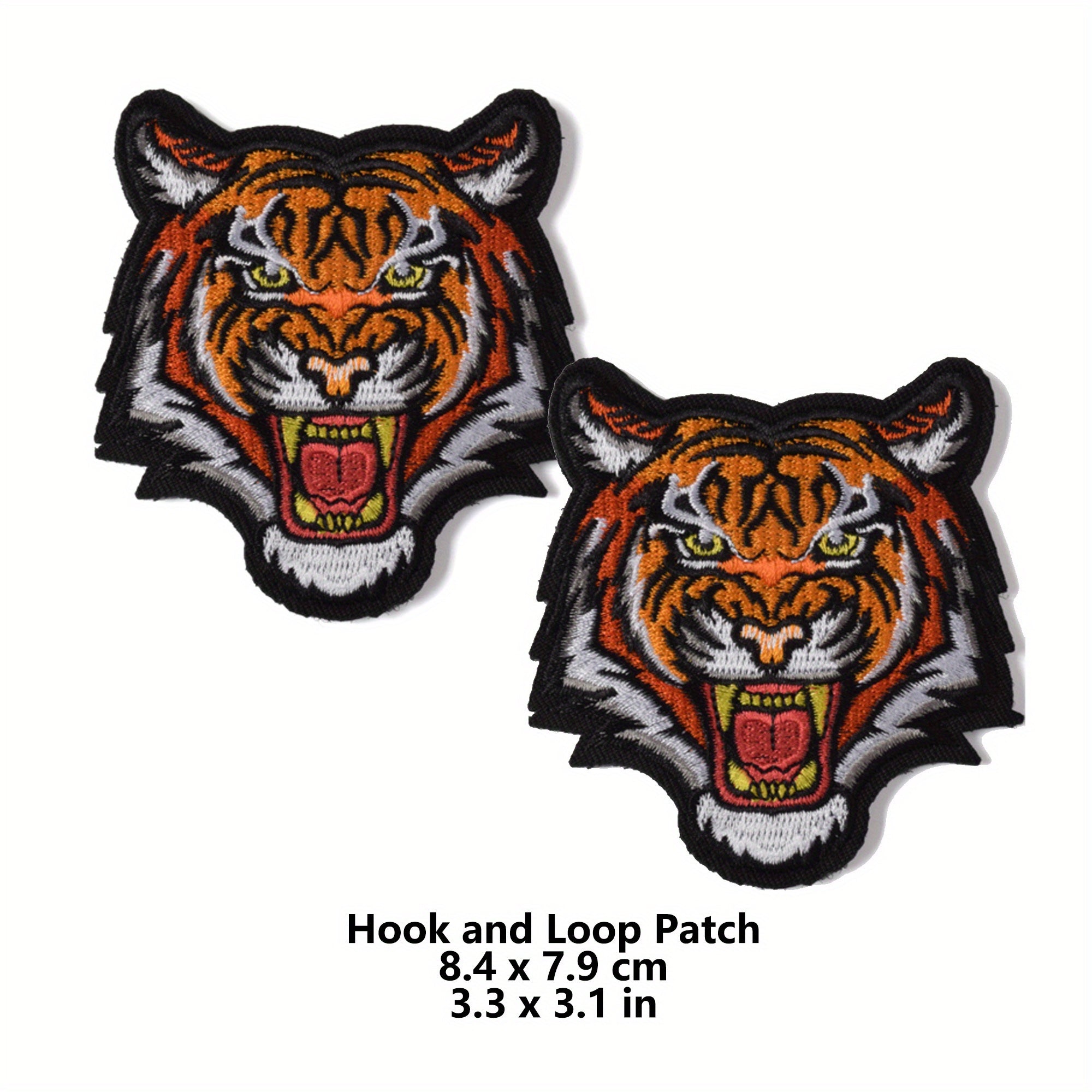 JCARP 2pcs Embroidered Patches For Men Tactical Badges Beast Mode On