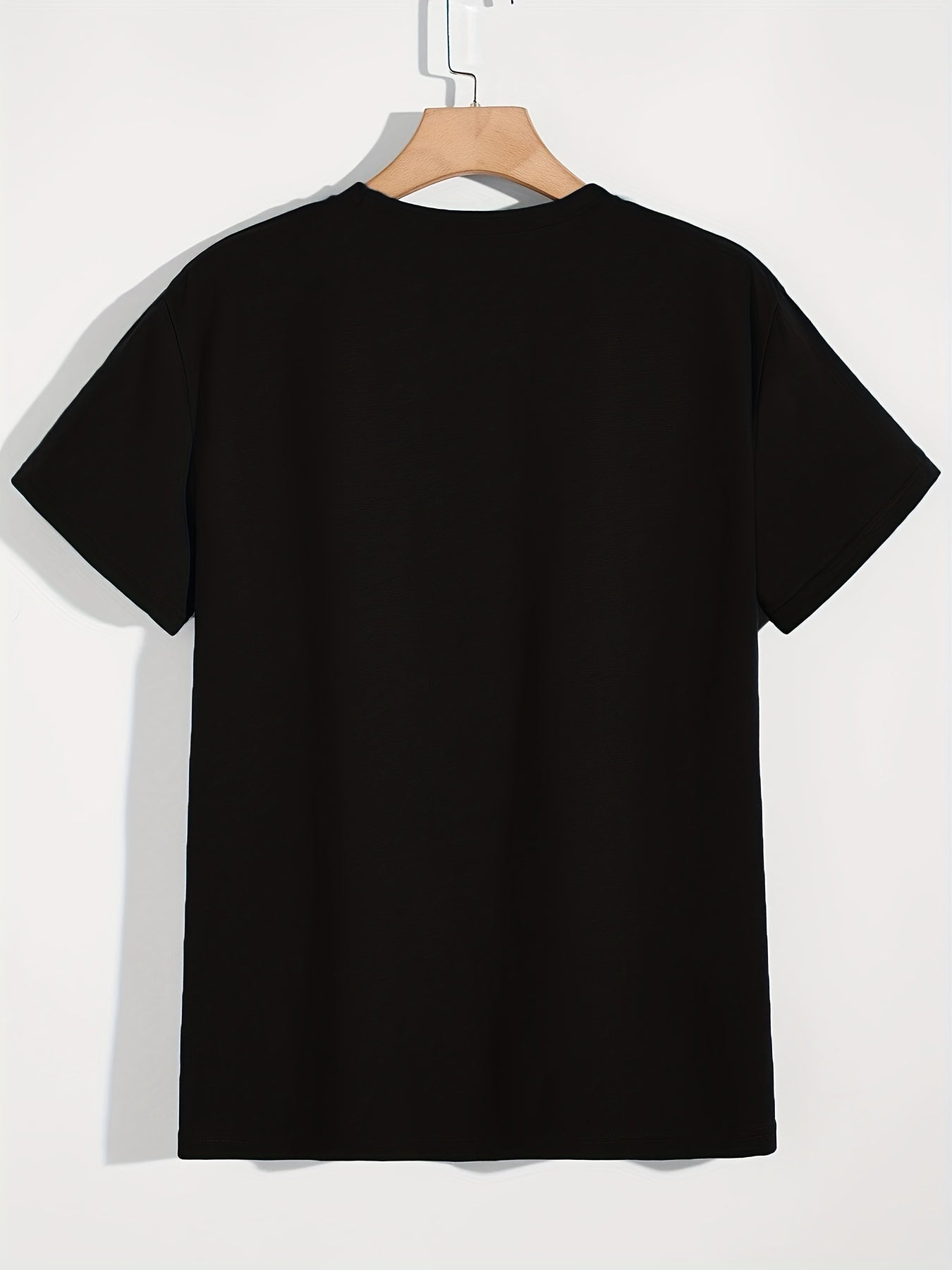 Men's Horror Pattern Print Short Sleeve T-shirt