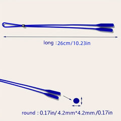Adjustable Neck Strap Silicone Stretch Adult Non-slip Glasses Lanyard
