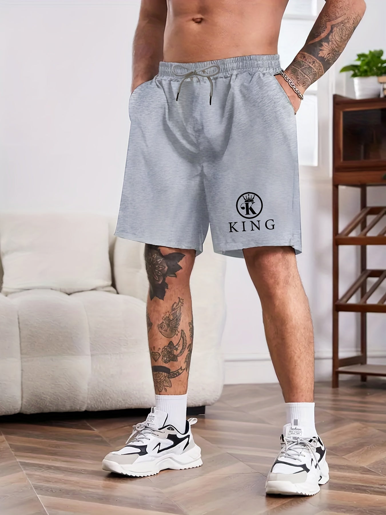 Men's Comfy Drawstring Shorts for Summer