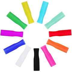 Silicone Straw Tips Covers for Stainless Steel Straws