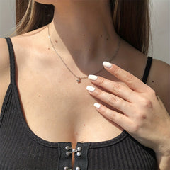 Creative Clavicle Chain Tiny Necklace Jewelry Gift