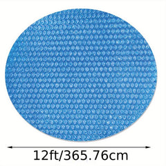Solar Pool Cover 10ft Round Heat Retaining Blanket In/above Ground Pools