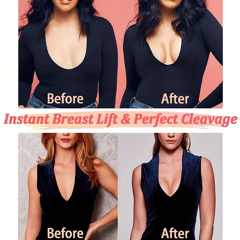 Invisible Breast Lifting Stickers Adhesive Support Tape & Seamless
