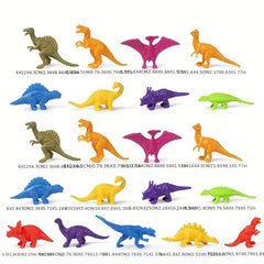 20pcs Mini Dinosaur Toy Set Ancient Coll
