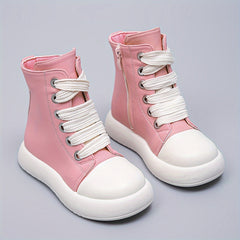 Kids High Top Skate Shoes Non Slip Waterproof Sneakers