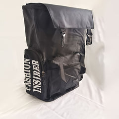 Large Capacity Double Shoulder Backpack with Flap